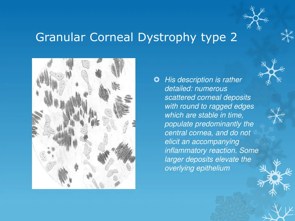 granular corneal dystrophy type 2 2