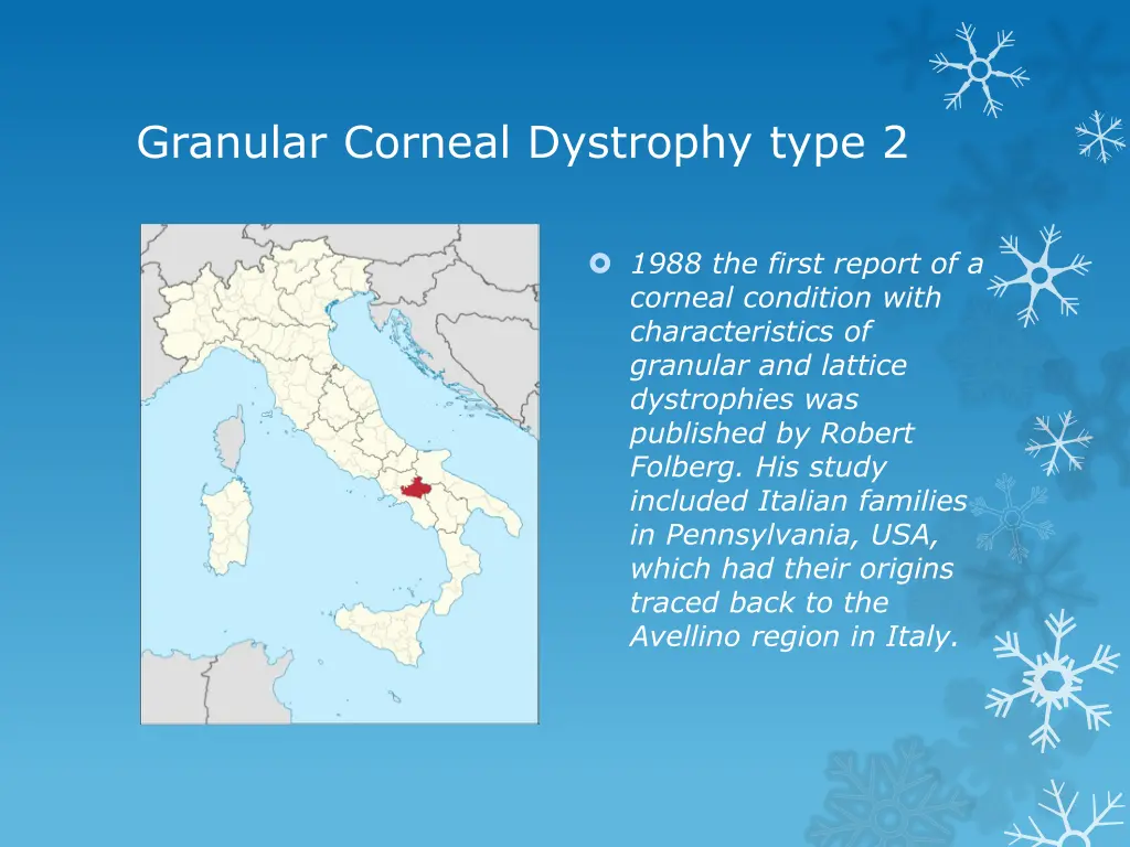 granular corneal dystrophy type 2 7