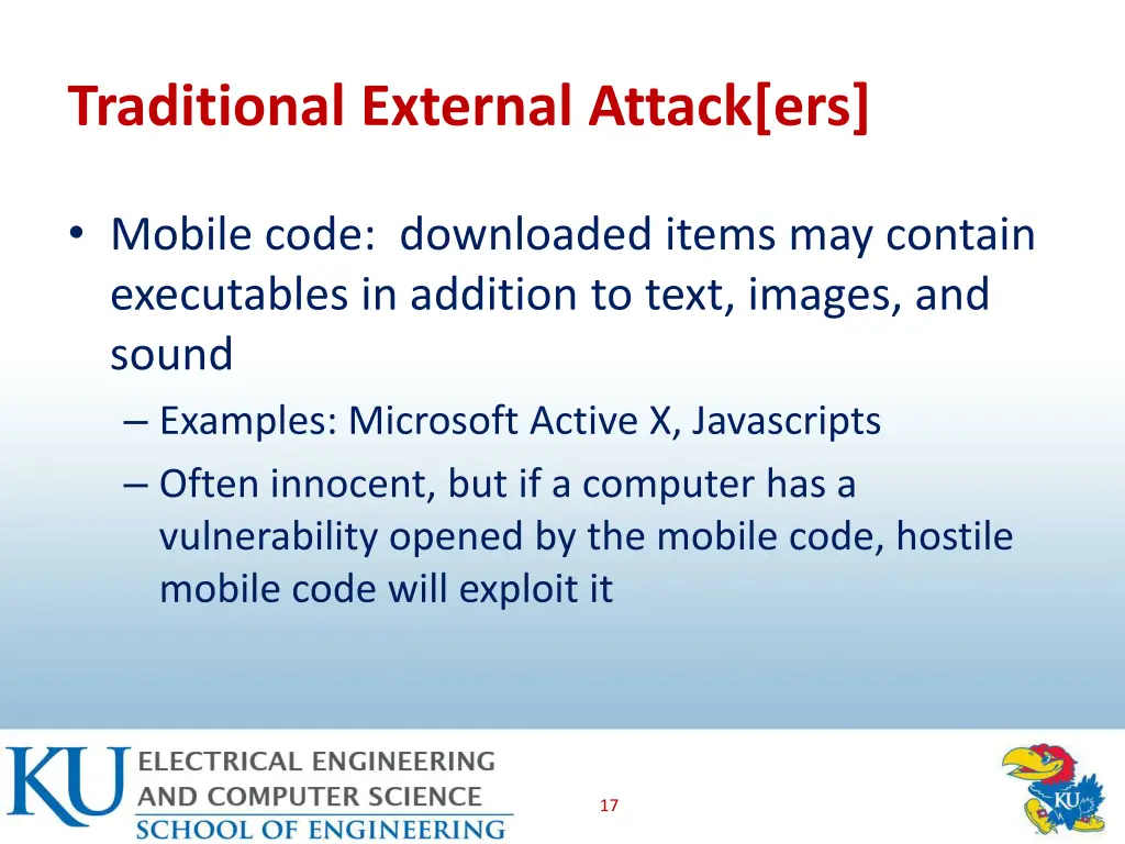 traditional external attack ers 4