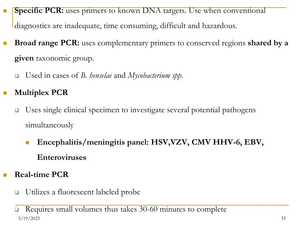 specific pcr uses primers to known dna targets