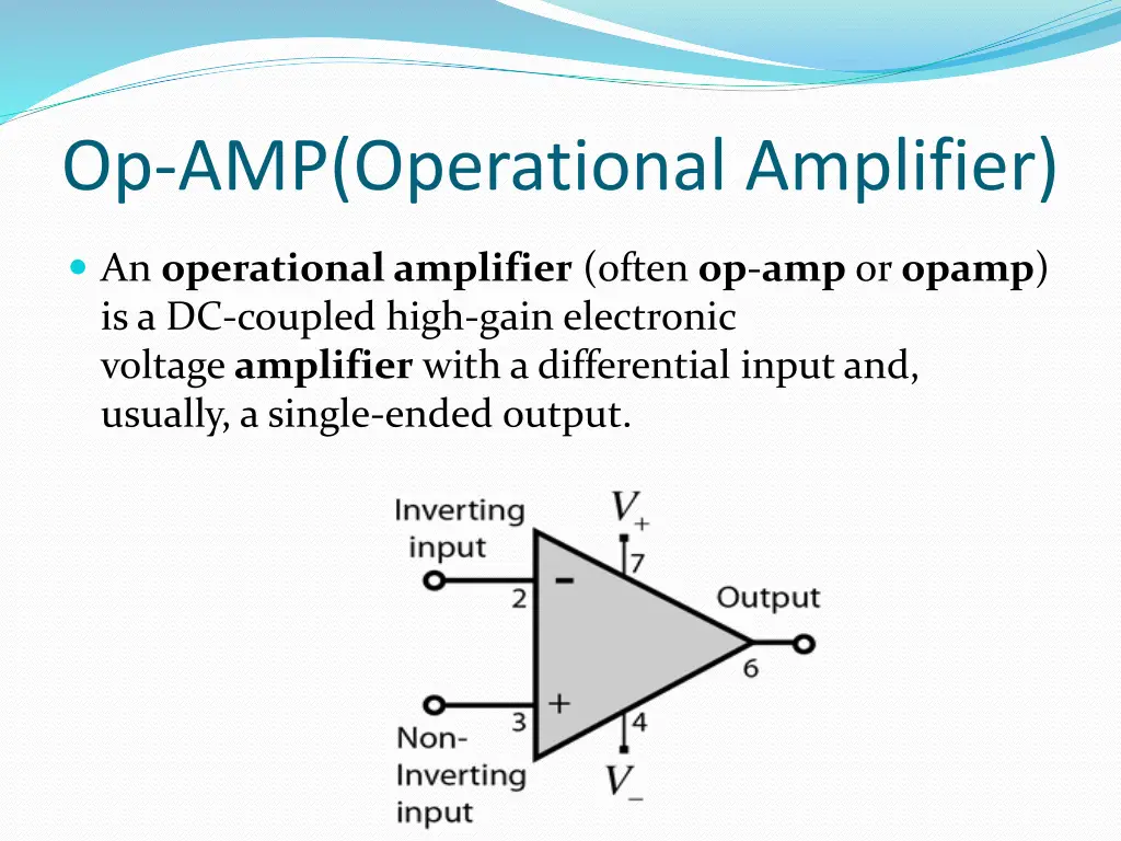 op amp operational amplifier