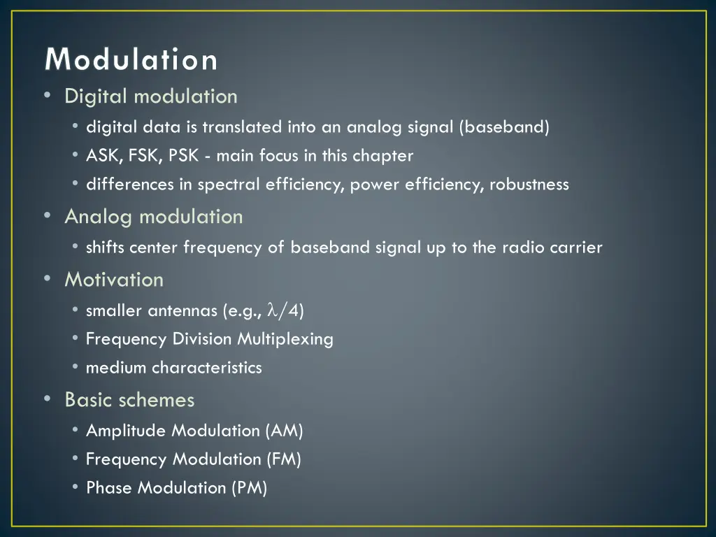 modulation digital modulation digital data