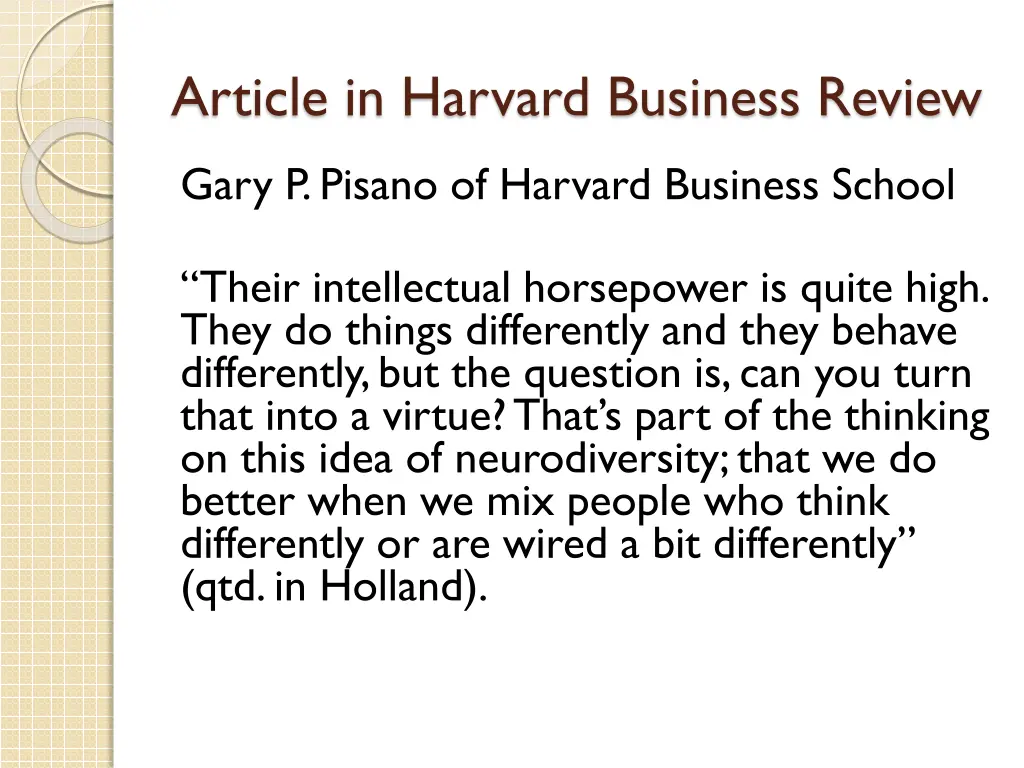article in harvard business review