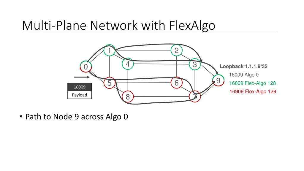 multi plane network with flexalgo 1