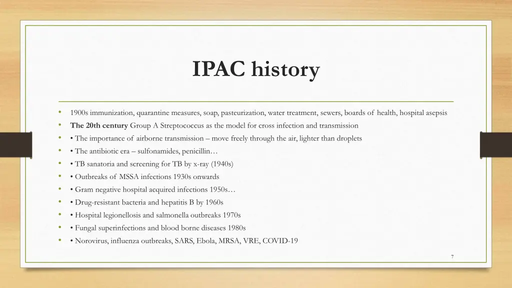 ipac history 1