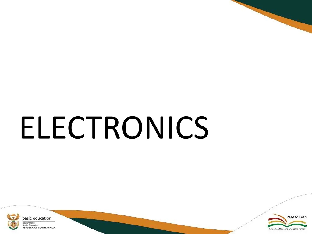 electronics