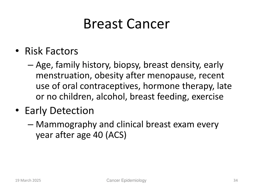 breast cancer