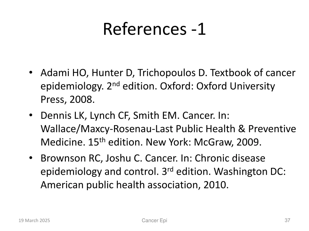 references 1