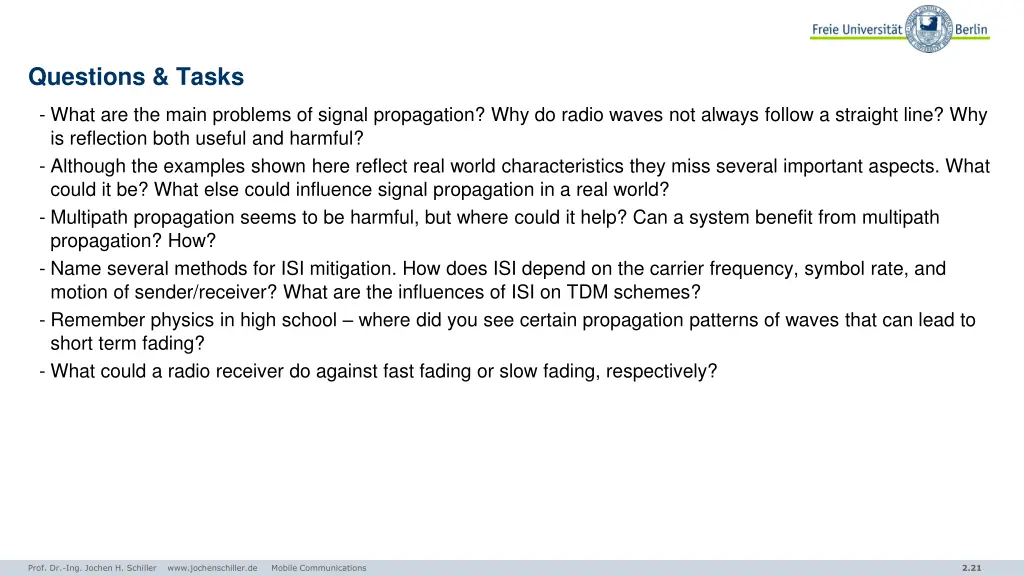 questions tasks 1