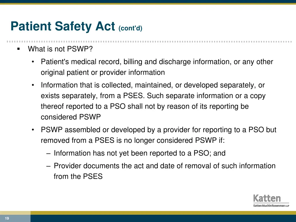 patient safety act cont d 1