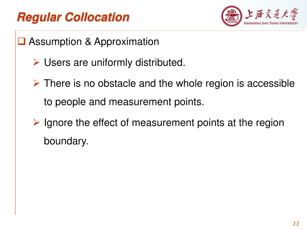 regular collocation 1