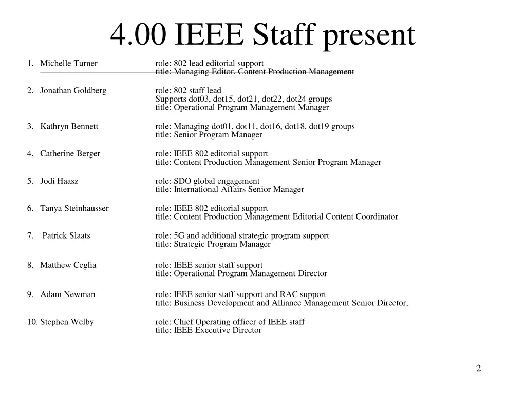 4 00 ieee staff present