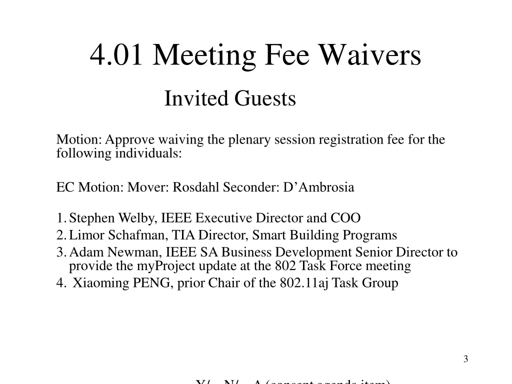 4 01 meeting fee waivers