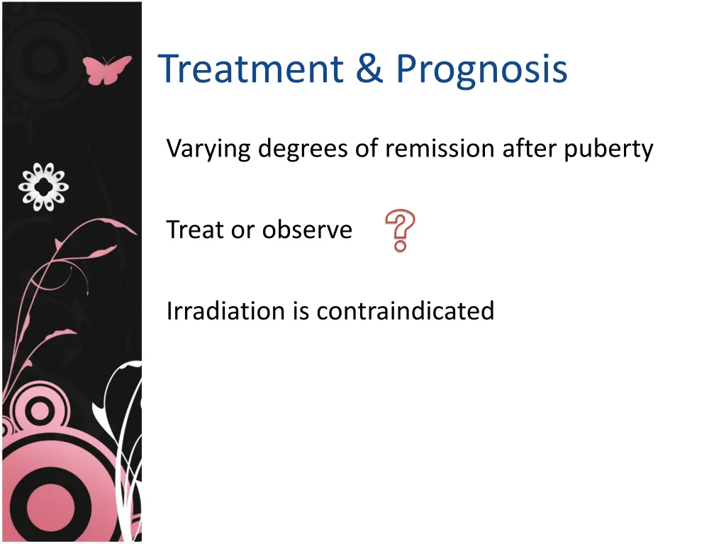 treatment prognosis