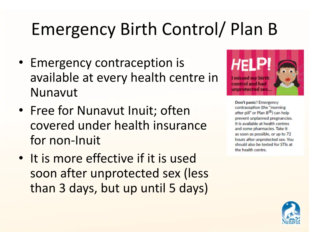 emergency birth control plan b