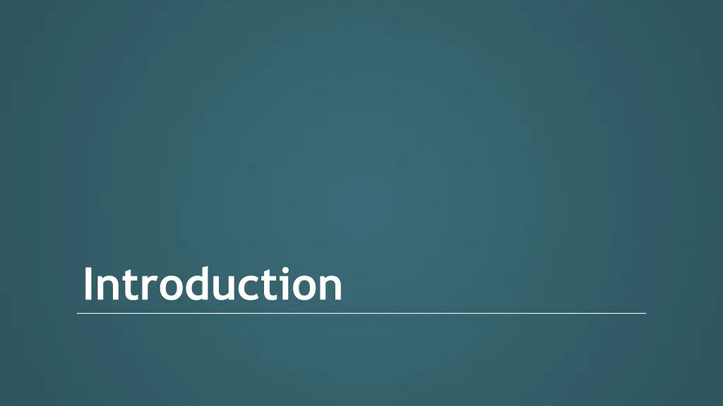 introduction