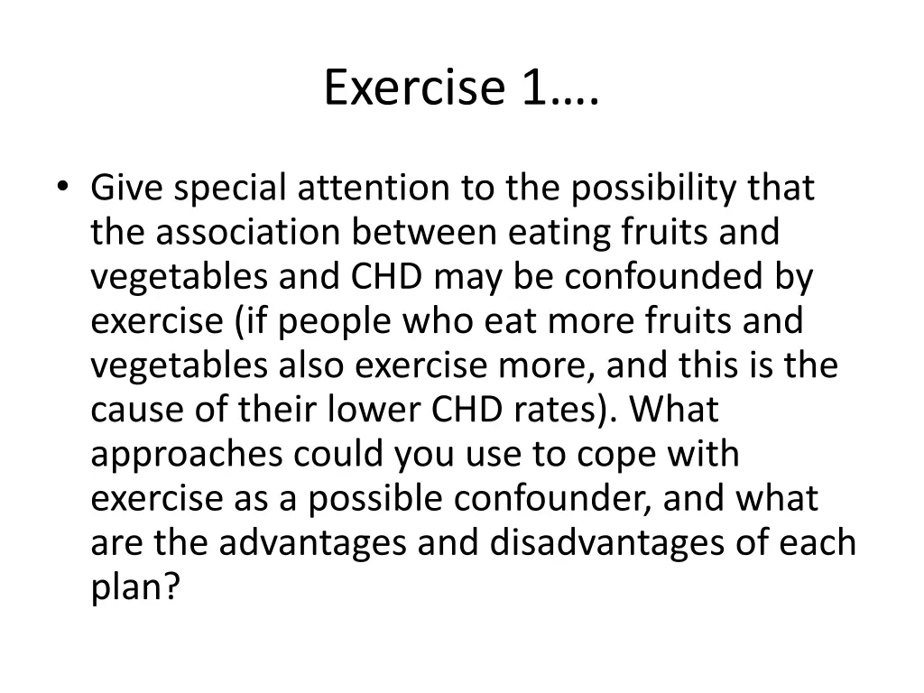 exercise 1 1