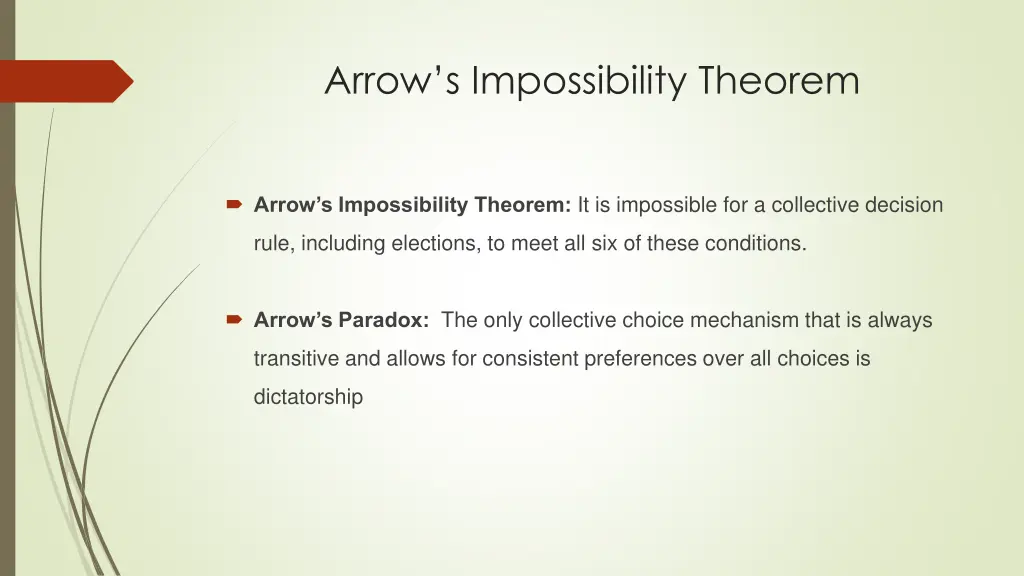 arrow s impossibility theorem 1