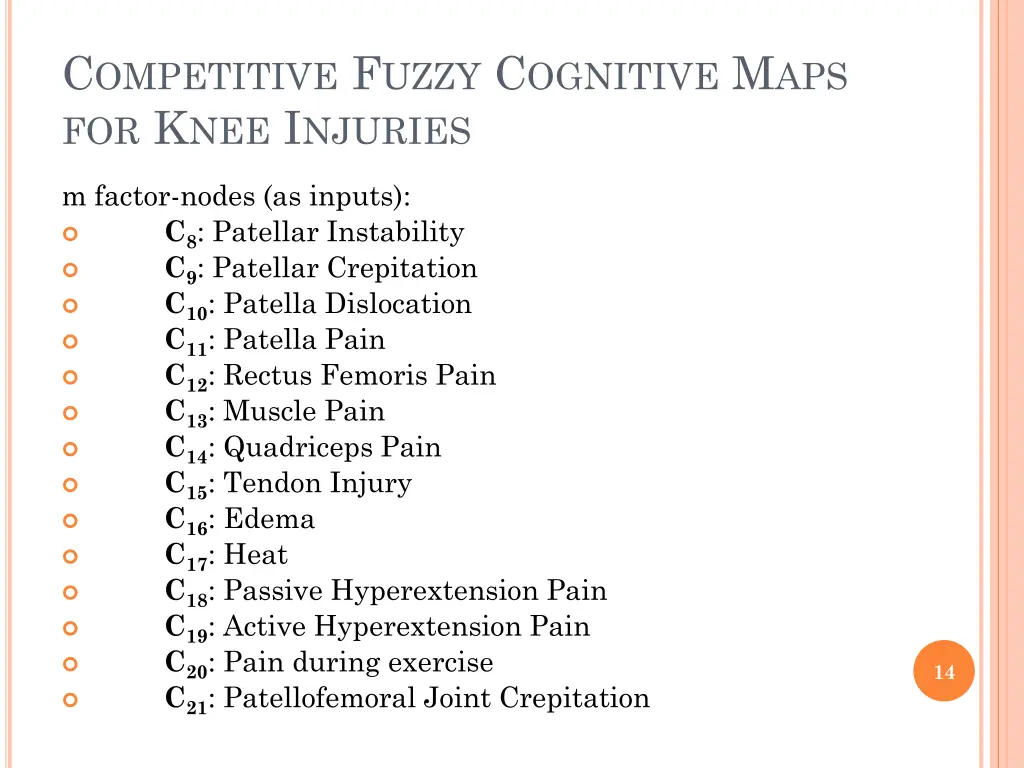 c ompetitive f uzzy c ognitive 1