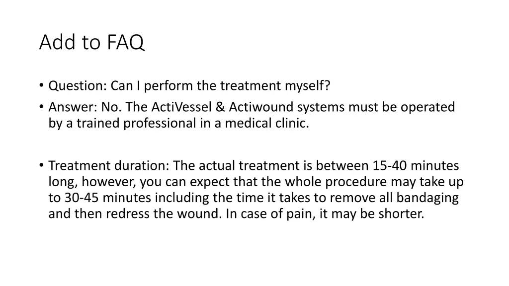 add to faq