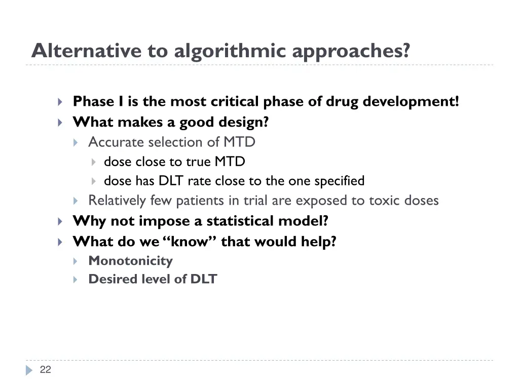 alternative to algorithmic approaches