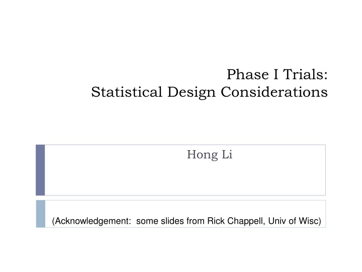phase i trials