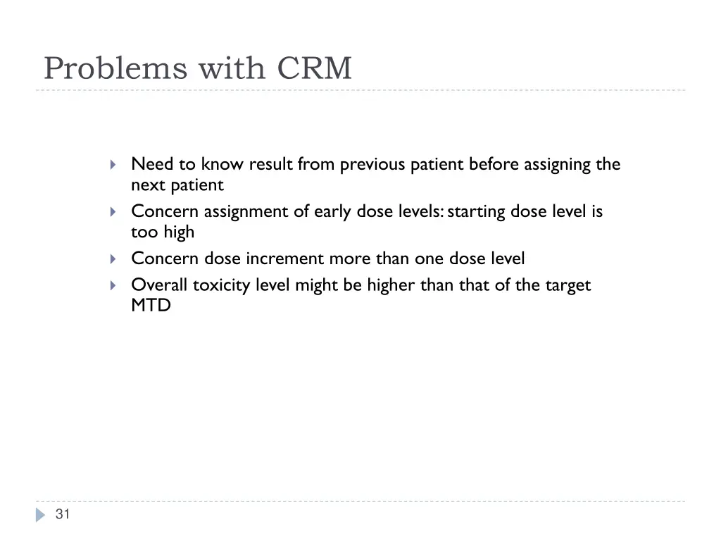 problems with crm
