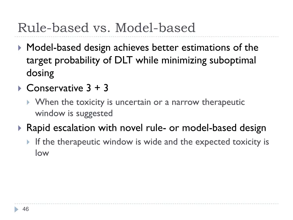 rule based vs model based