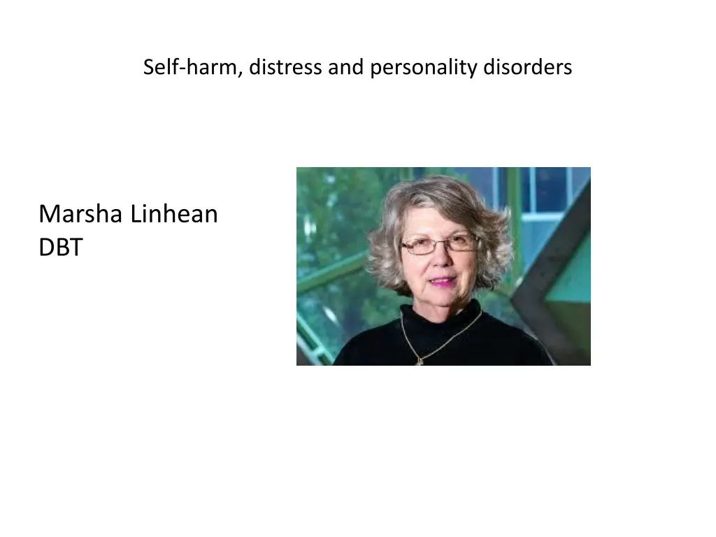 self harm distress and personality disorders 6