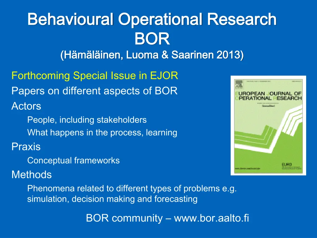 behavioural behavioural o operational