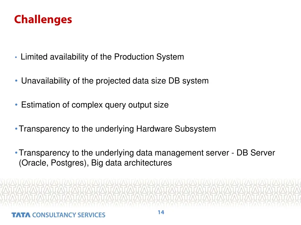 limited availability of the production system