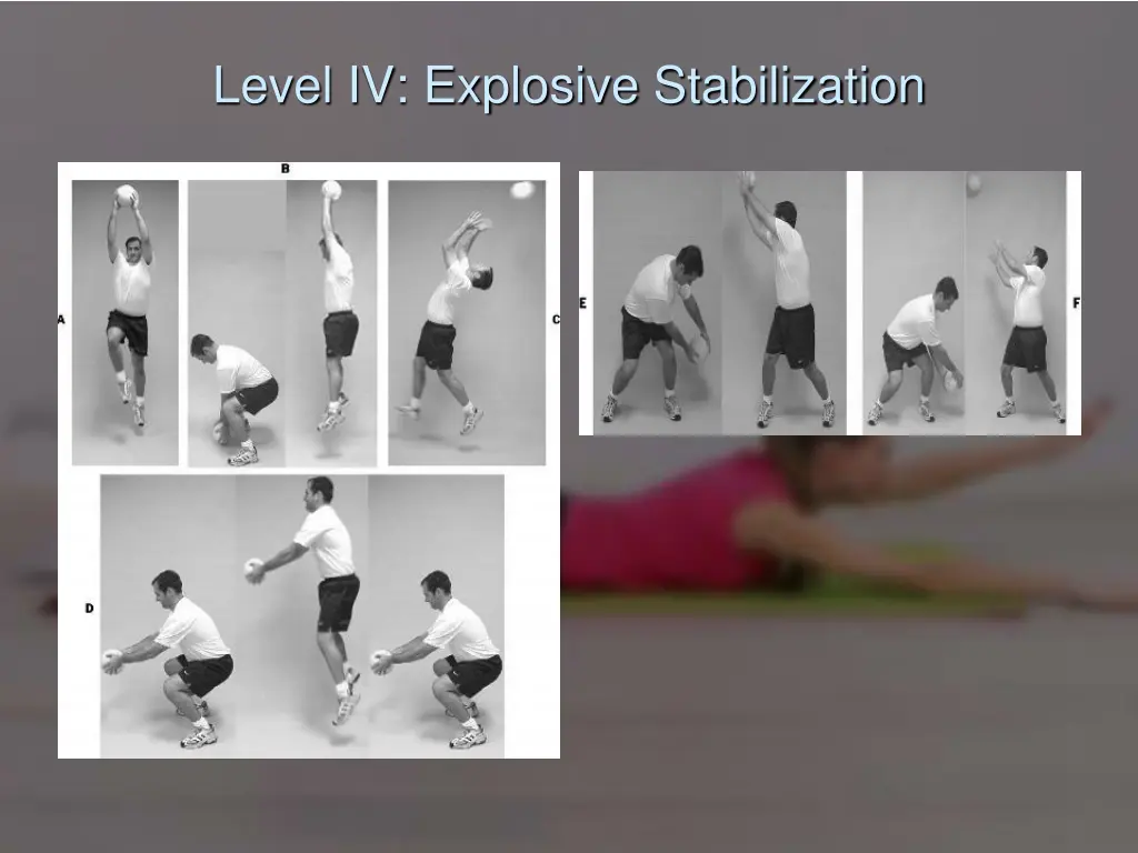 level iv explosive stabilization
