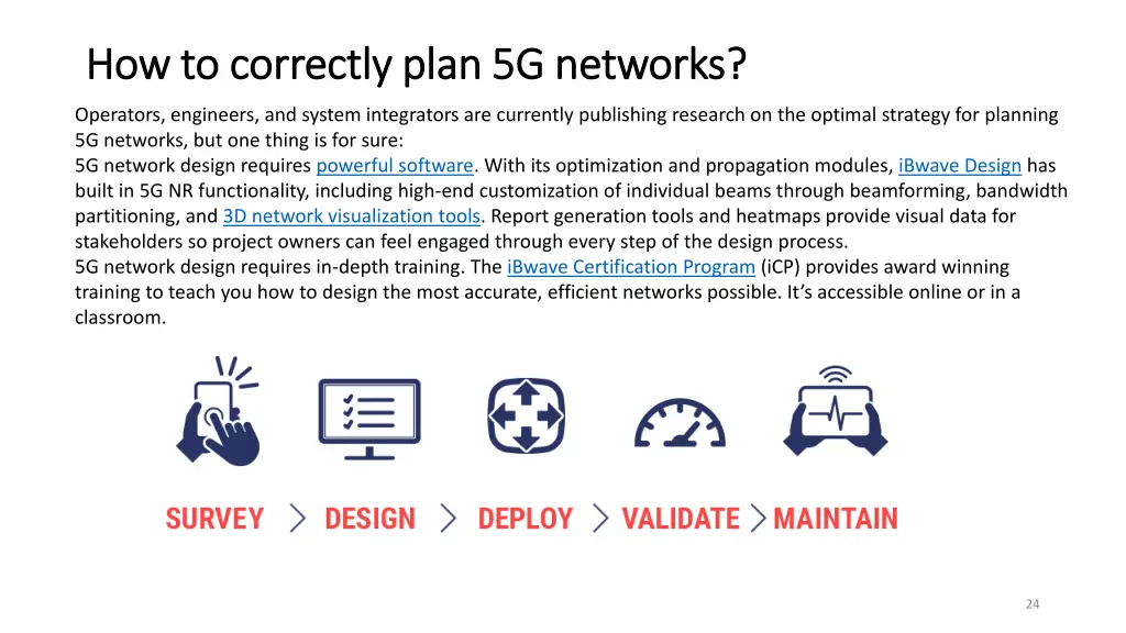 how to correctly plan 5g networks