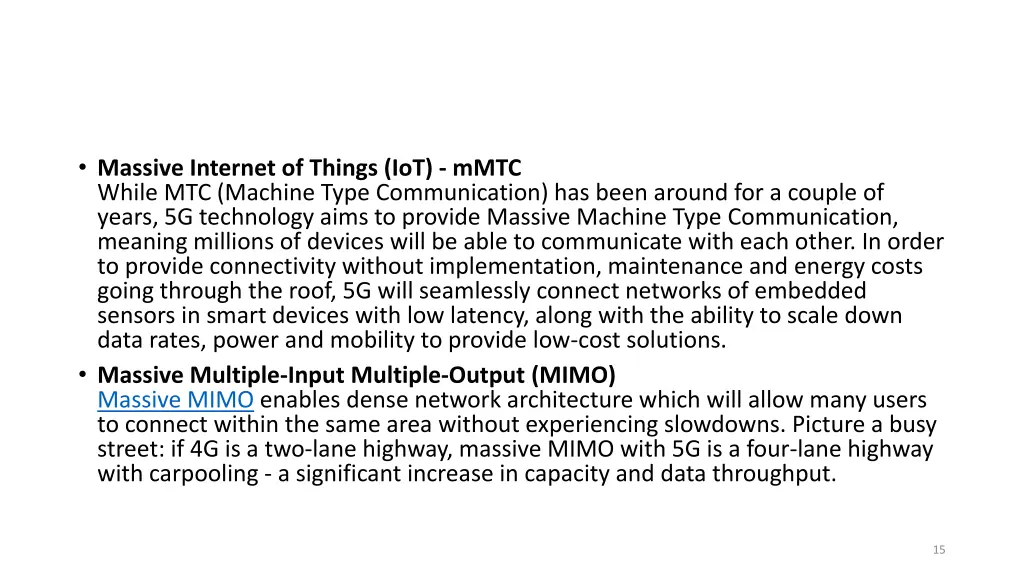 massive internet of things iot mmtc while