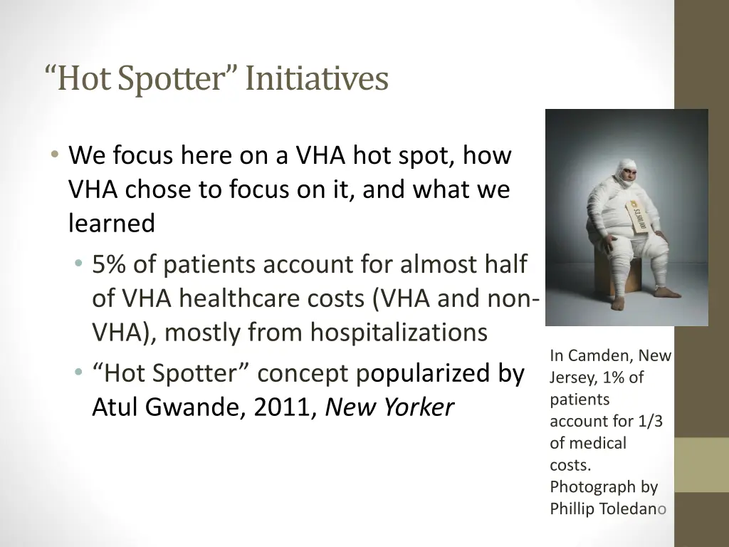 hot spotter initiatives