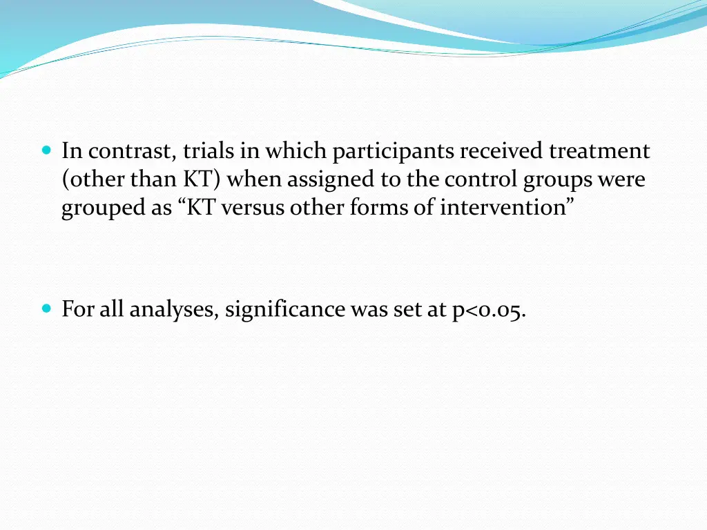 in contrast trials in which participants received