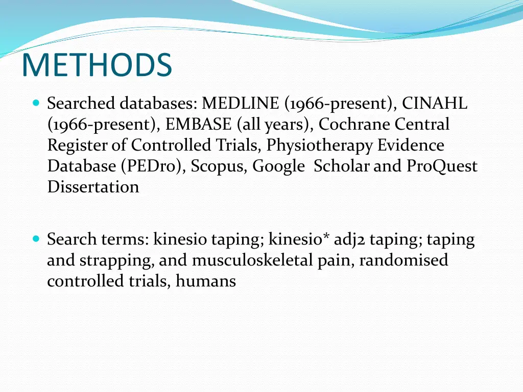 methods