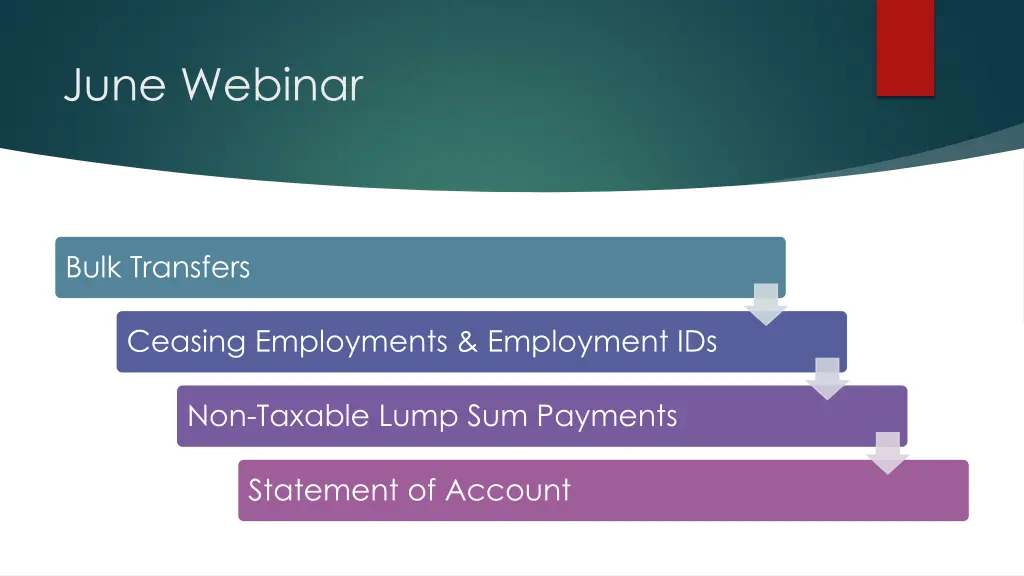 june webinar
