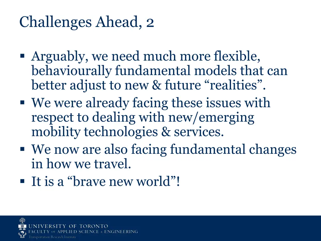 challenges ahead 2