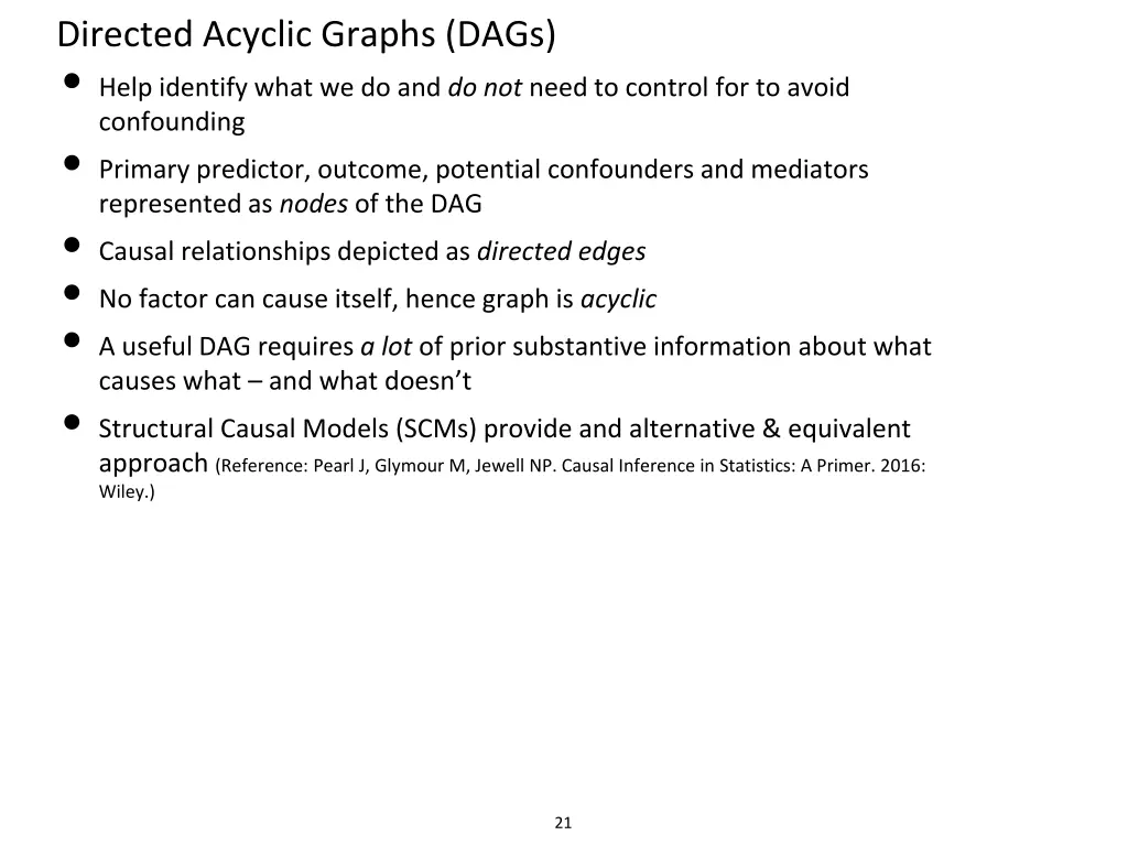 directed acyclic graphs dags help identify what