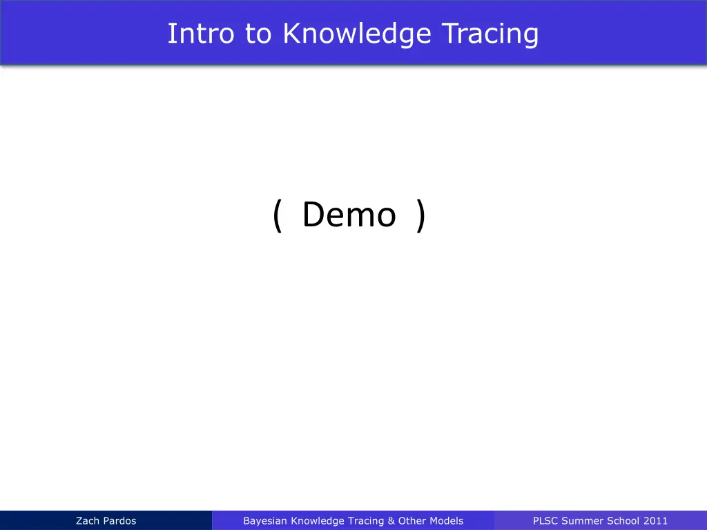 intro to knowledge tracing 11