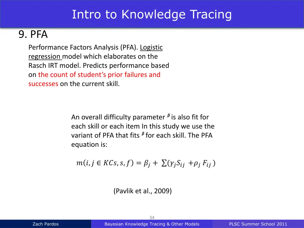 intro to knowledge tracing 31