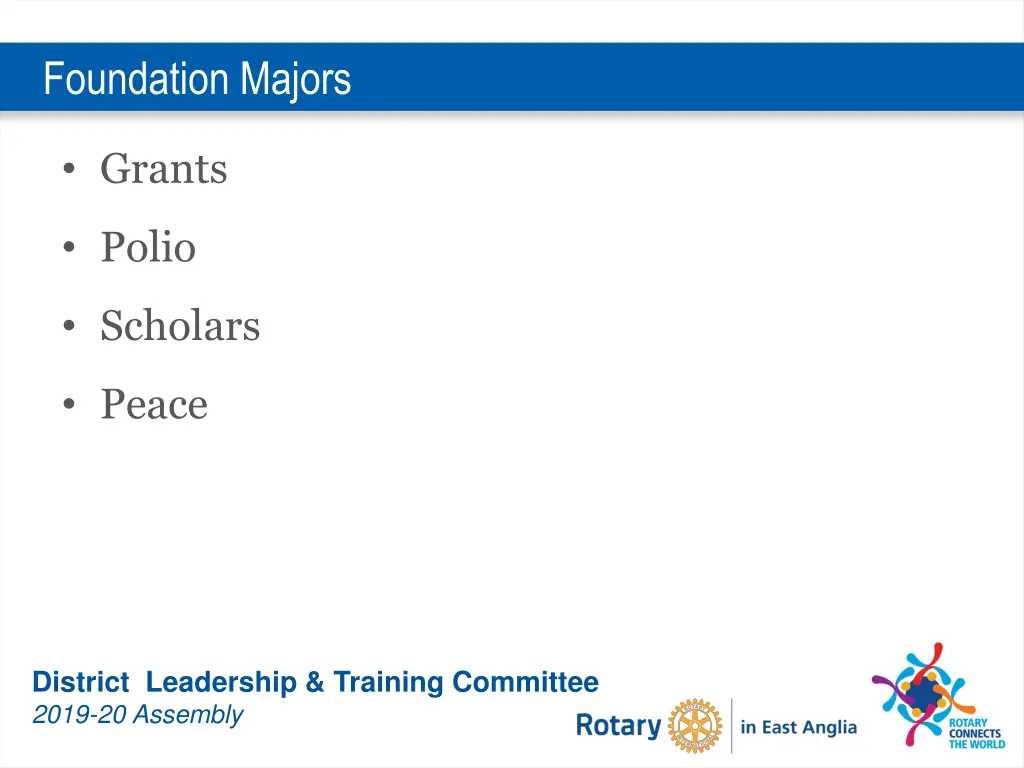 foundation majors