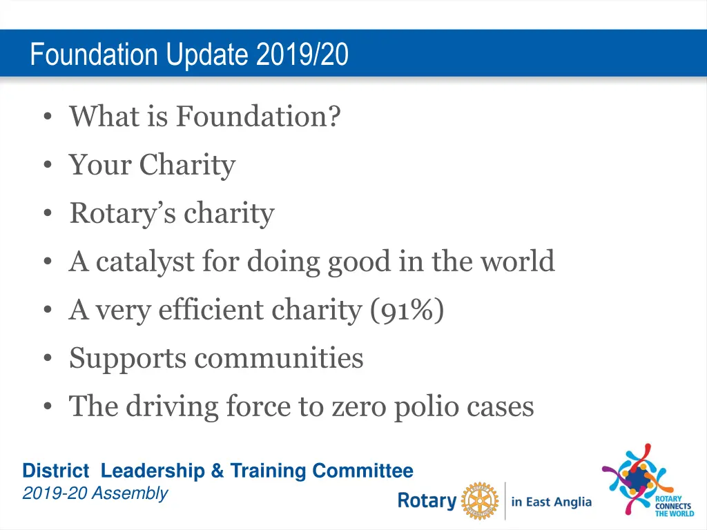 foundation update 2019 20