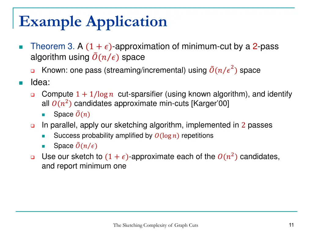 example application
