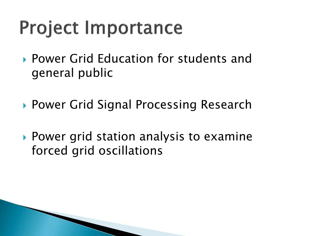 power grid education for students and general