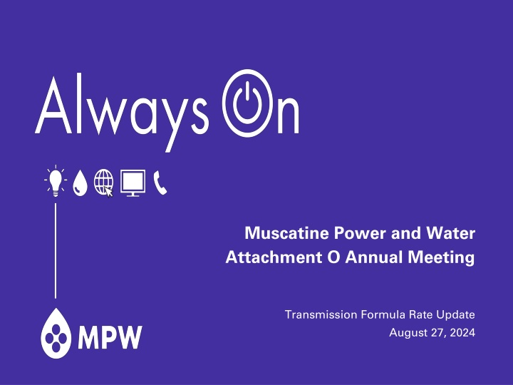 muscatine power and water attachment o annual