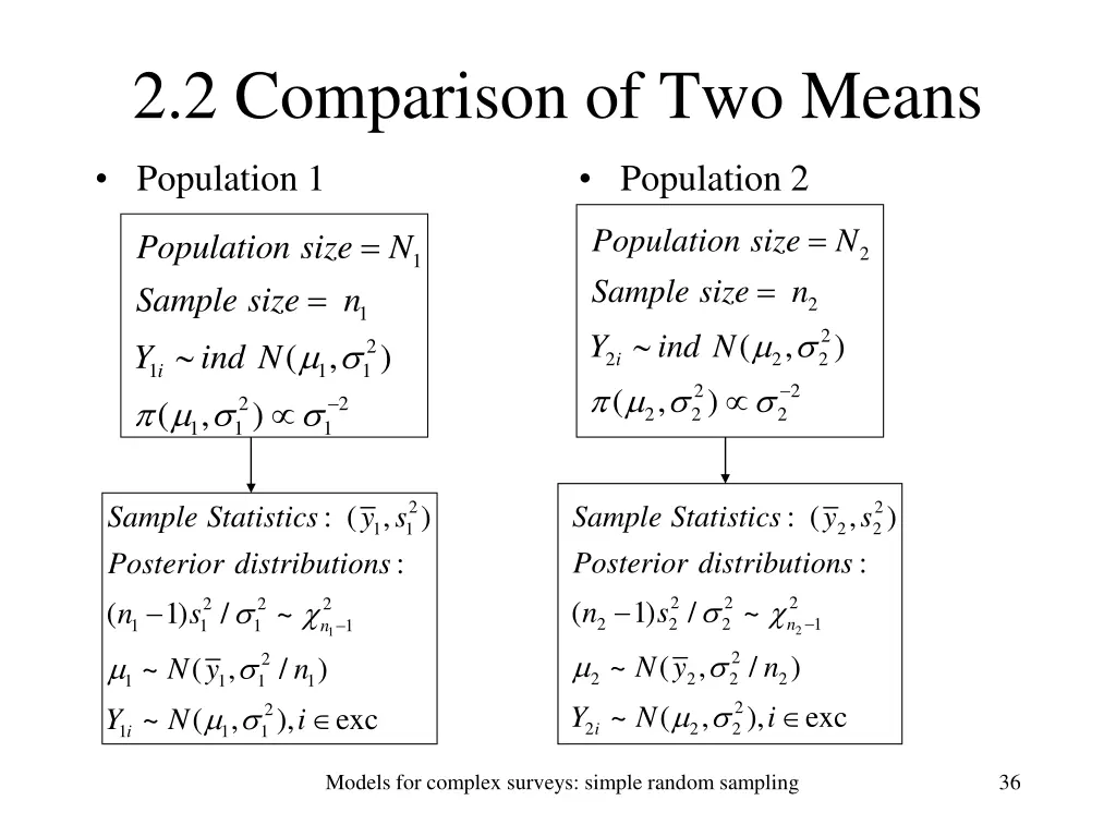2 2 comparison of two means