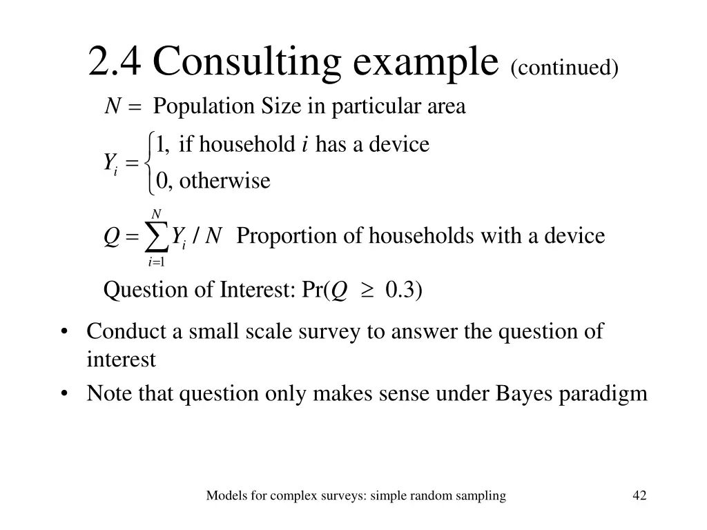 2 4 consulting example continued population size