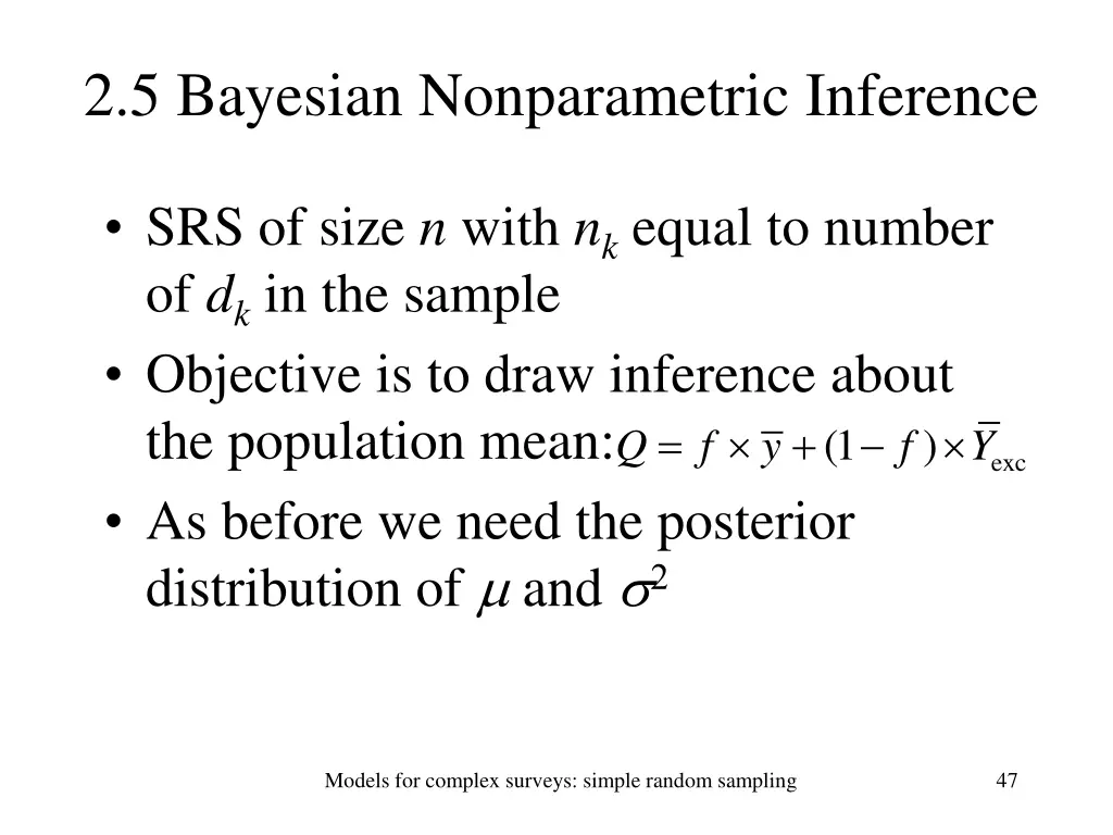 2 5 bayesian nonparametric inference